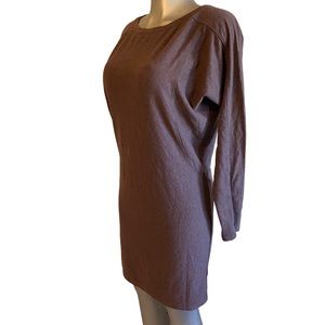 Athleta Salinas Sweater Dress Long Dolman Sleeve Athleisure Stretch Comfy Casual